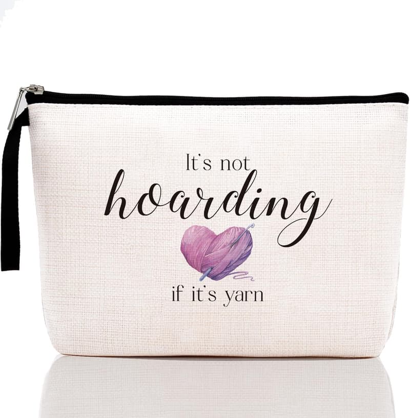 Crochet Makeup Bag - 