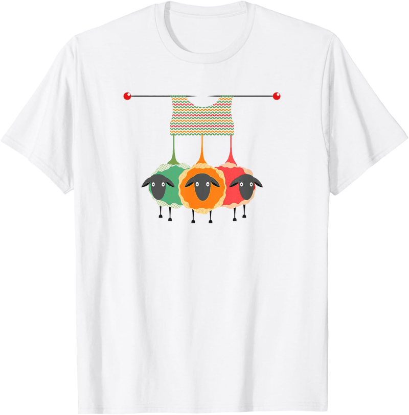 Funny Knitting Gift T-Shirt for Yarn Lovers