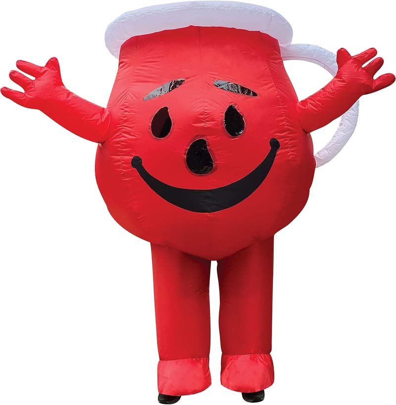 Kool-Aid Man Inflatable Costume for Adults - 6 Feet Tall