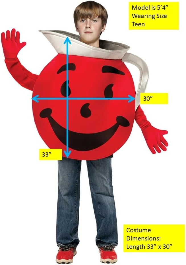 Kool Aid Guy Costume for Men and Teens