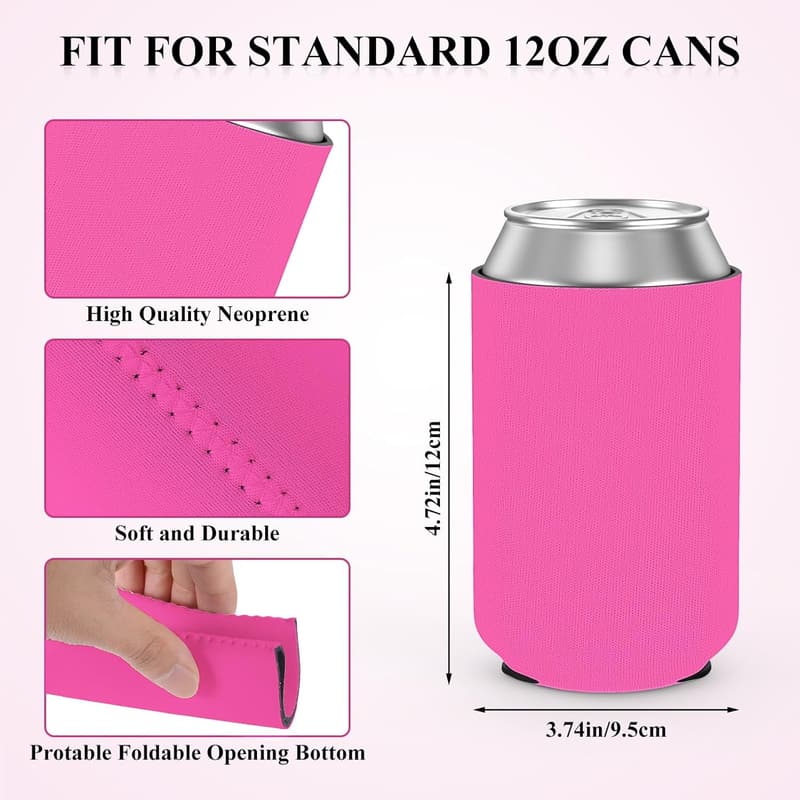 Custom Can Cooler 30PCS - Insulated Drink Holders for Events