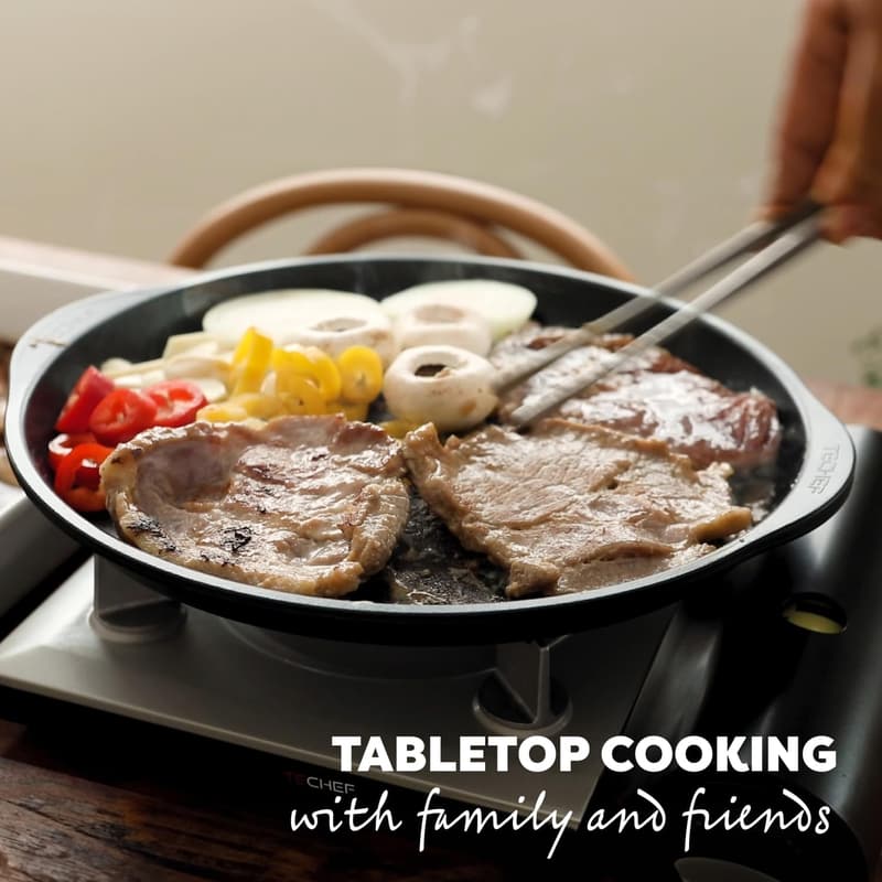 Korean BBQ Nonstick Grill Pan, PFOA-Free, Dishwasher Safe
