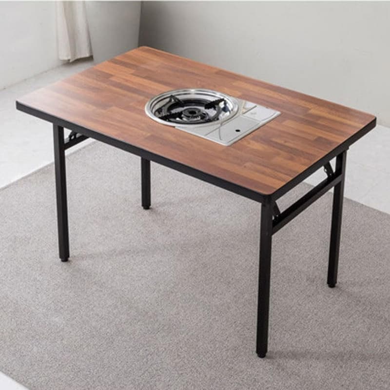 Portable Folding Korean BBQ Grill Table for Home & Outdoors