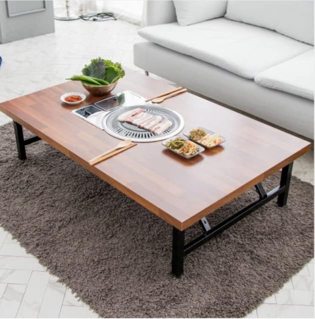 Korean BBQ Table - Large Foldable Grill for Home Use