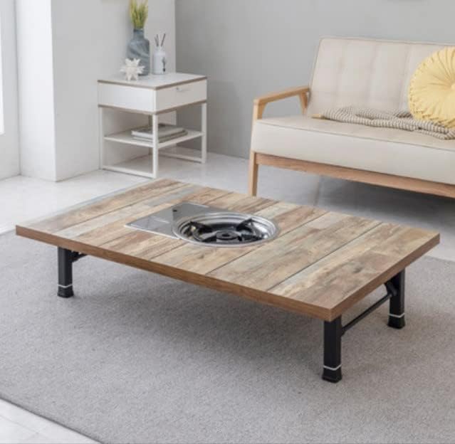 Korean BBQ Low Foldable Grill Table for Home Use