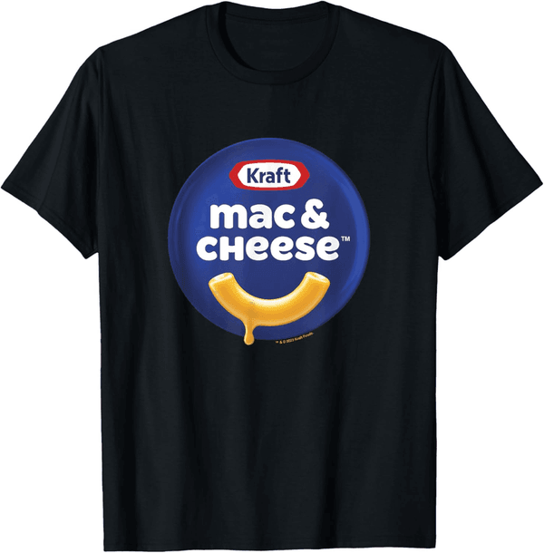 Chest Logo T-Shirt with Classic Mac & Cheese Design