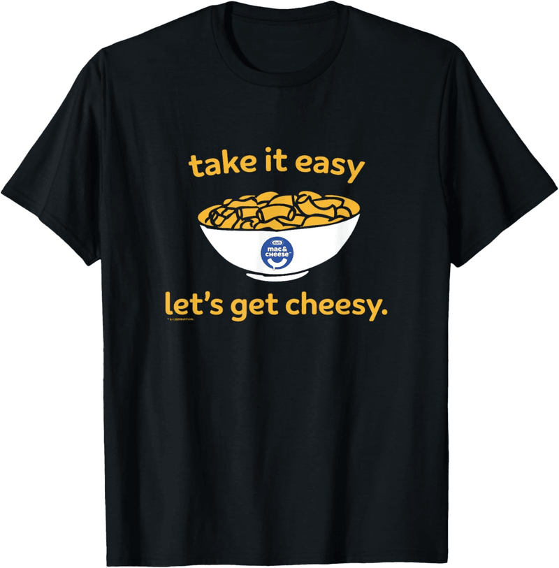 Cheesy Mac & Cheese Logo T-Shirt for Casual Wear
