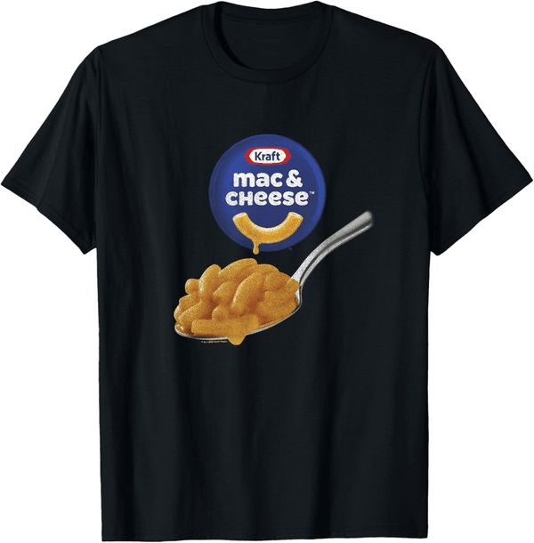Classic Mac & Cheese Logo T-Shirt for Food Lovers