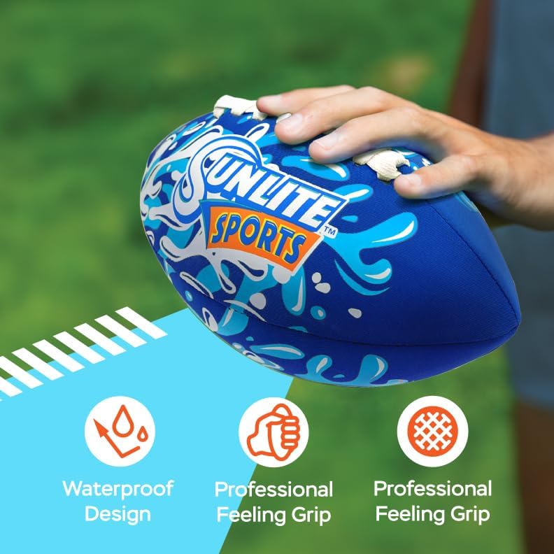 Waterproof Football for Outdoor Play, Kids & Adults