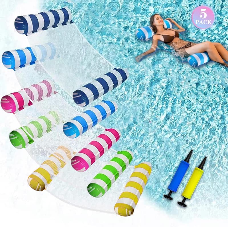 5-Piece XL Multi-Purpose Water Floats Set - Non-Stick PVC