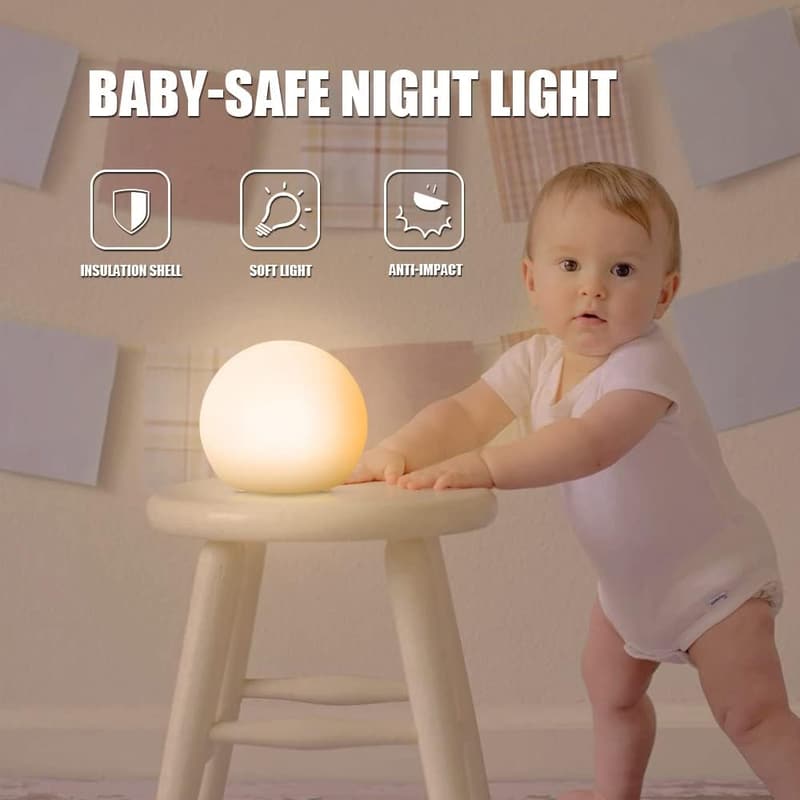 Rechargeable Touch LED Table Lamp - Warm White, 3-Stage Dimming