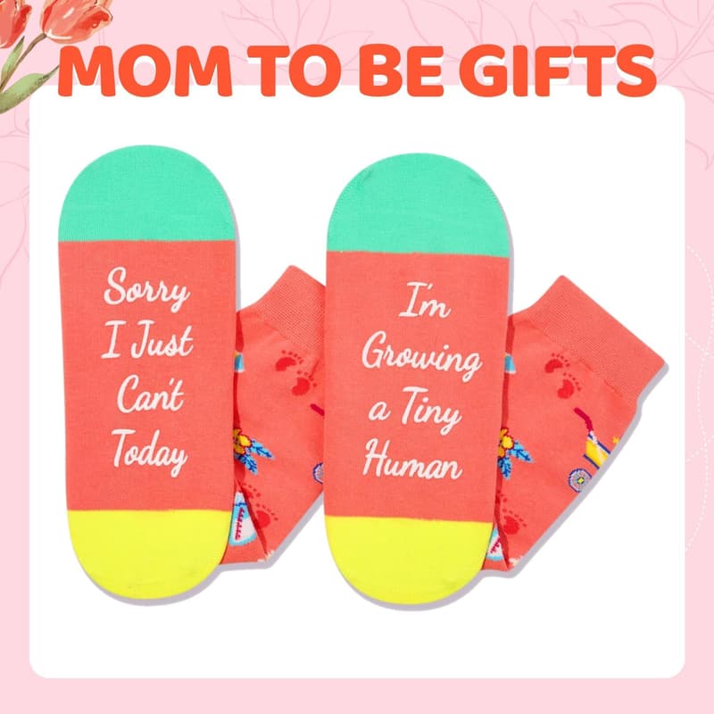 First Mother's Day Maternity Socks Gift for New Moms