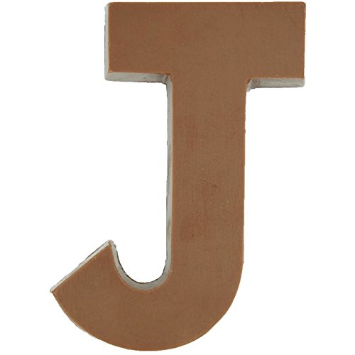 Milk Chocolate Letter J - 1.75 oz Novelty Gift