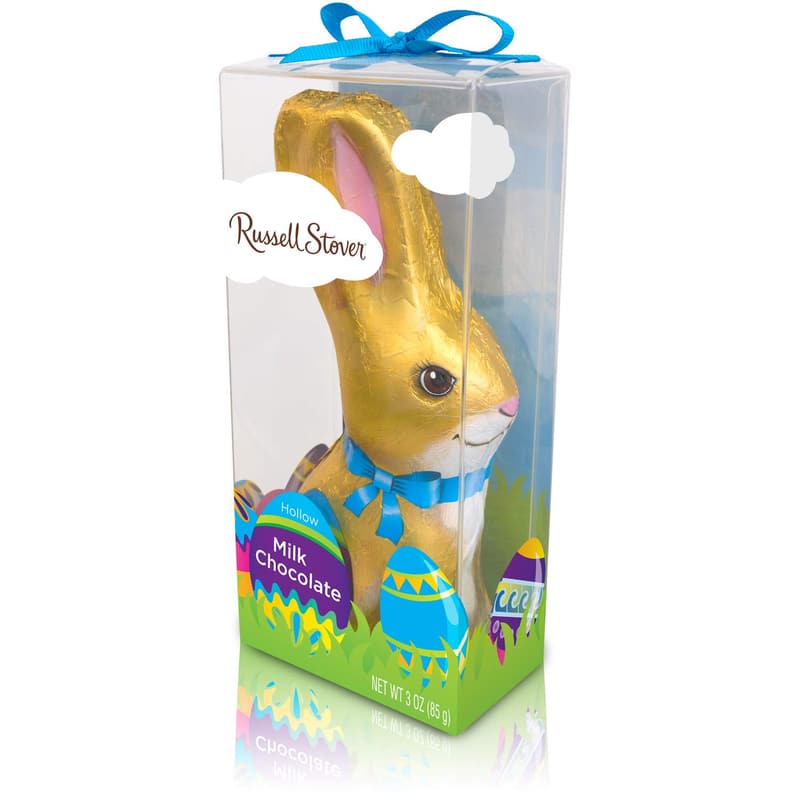 Milk Chocolate Bunny by Russell Stover, 3 Ounce