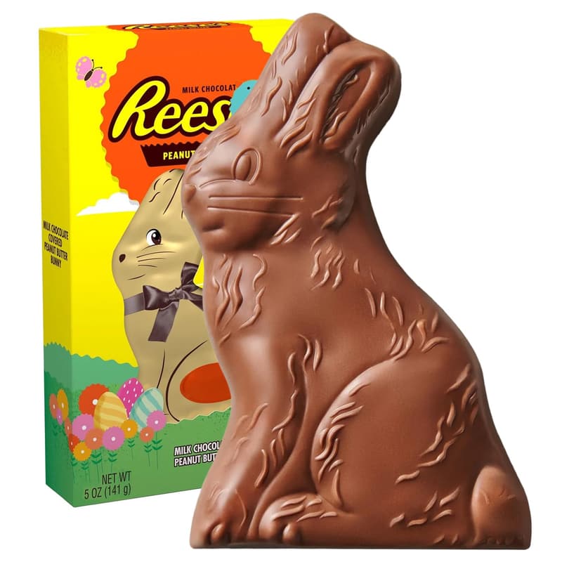 Easter Gift Box - 5 oz Milk Chocolate Bunnies for Sharing