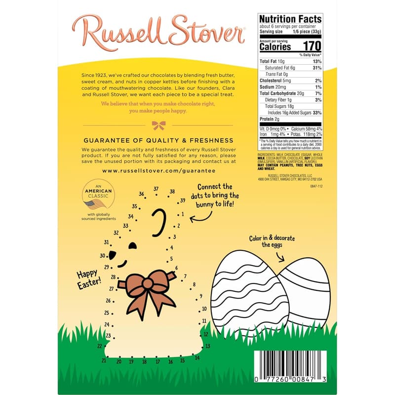 Easter Milk Chocolate Rabbit, 7 oz. Treat