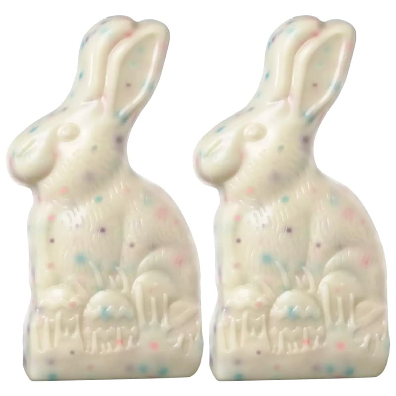 Easter Candy: 2-Pack Giant Cookie & Cream Bunnies, 4.25oz