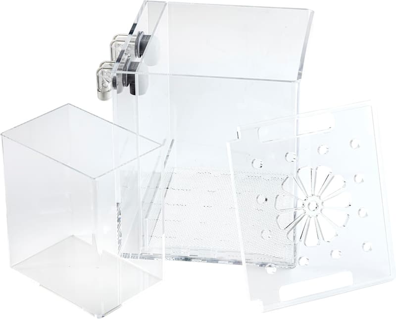 Self-Cleaning 3-Gallon Aquarium Kit with Lid & Waterfall Basin