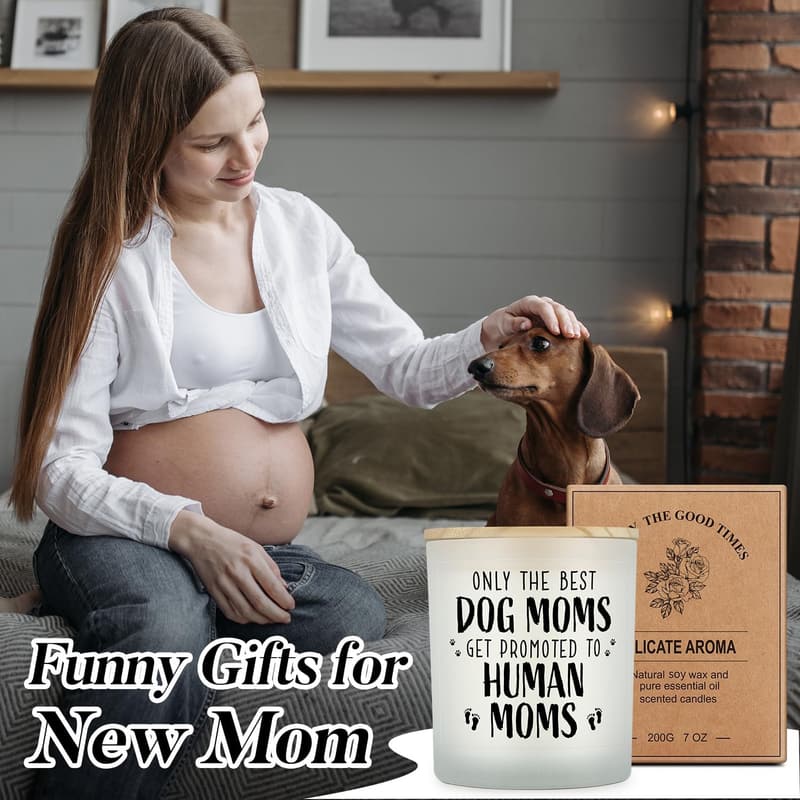 Lavender Scented Candle for Expecting Moms' Gifts