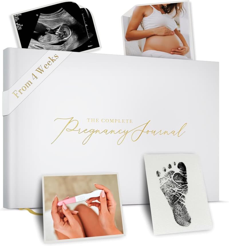 Pregnancy Journal & Memory Book for First-Time Moms