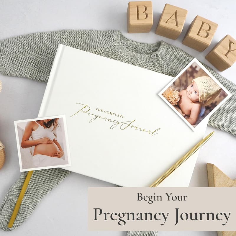 Pregnancy Journal & Memory Book for First-Time Moms