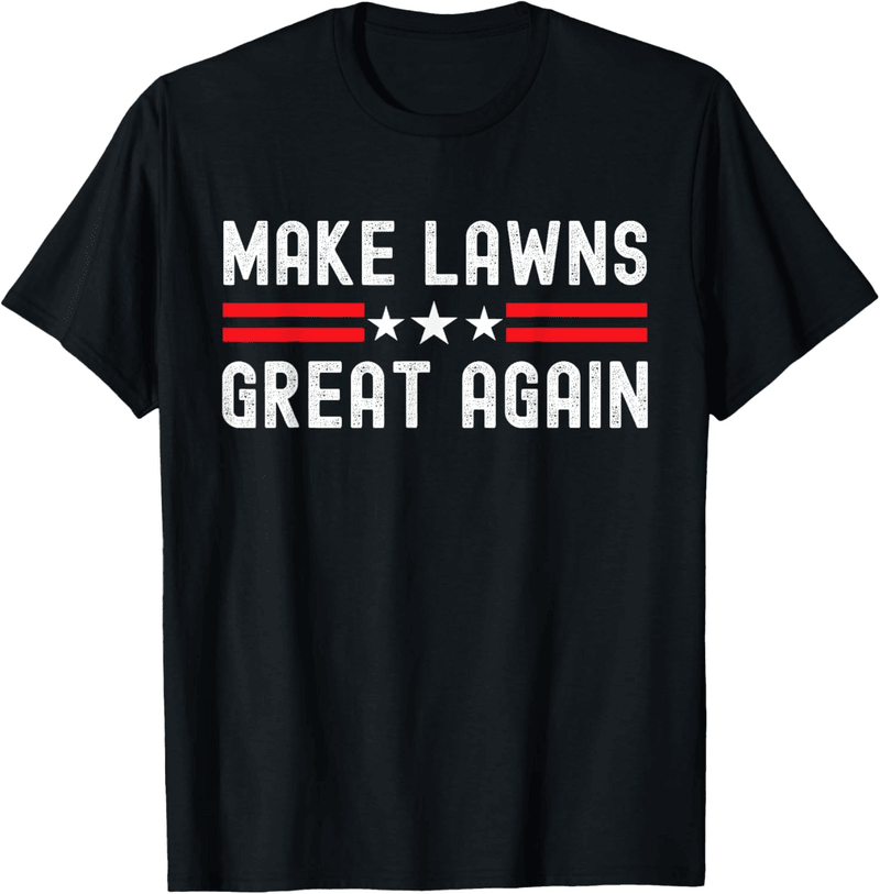 Funny Lawn Mower T-Shirt for Gardeners and Dads