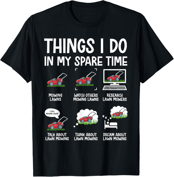 Gardener Men's T-Shirt - Funny Lawn Mower Gift