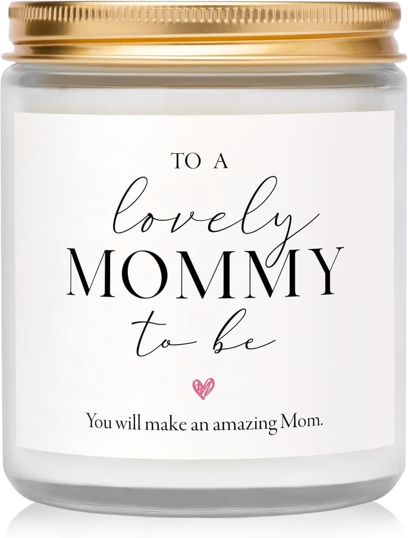Mother's Day Lavender Scented Candle for Expecting Moms