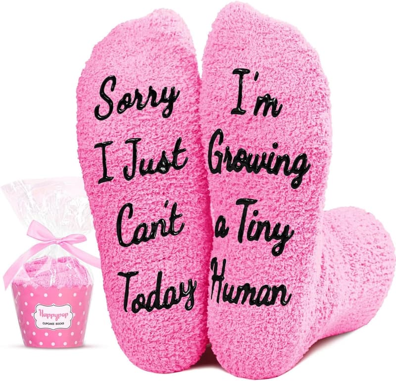 Expecting Mother's Day: Pregnant Mom Socks Gift Set