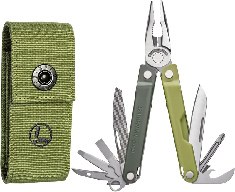 Lightweight 14-in-1 Leatherman Multi-Tool for Camping & EDC