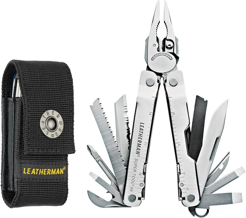 Leatherman Super Tool 300 Multitool with Wire Cutters & Sheath