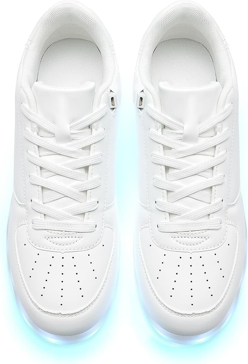 Light Up LED Sneakers - Breathable USB Charging Shoes for All