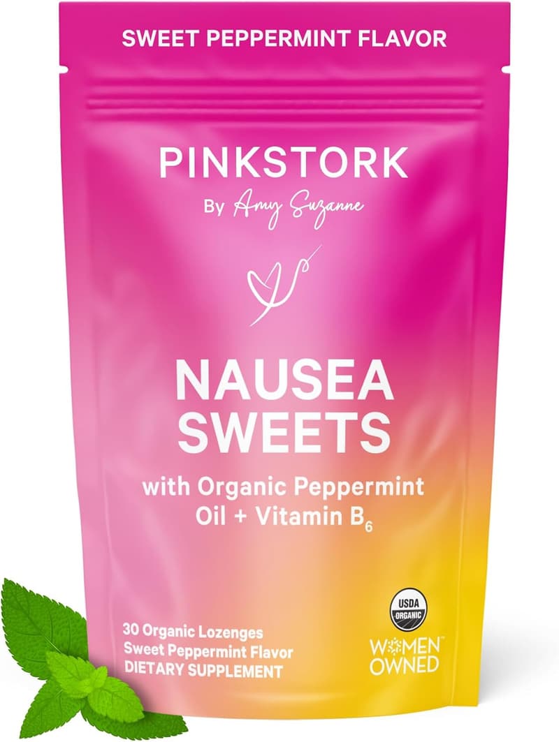Morning Sickness Peppermint Sweets with Vitamin B6 - 30 Count