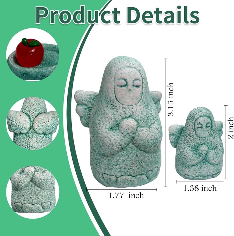 Zelda Angel Statue Set for Gamer Home Decor