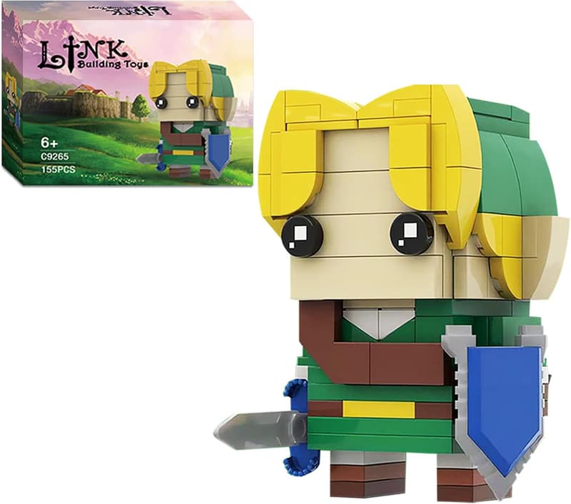 Link Ocarina of Time Building Set for Kids & Adults (155 PCS)