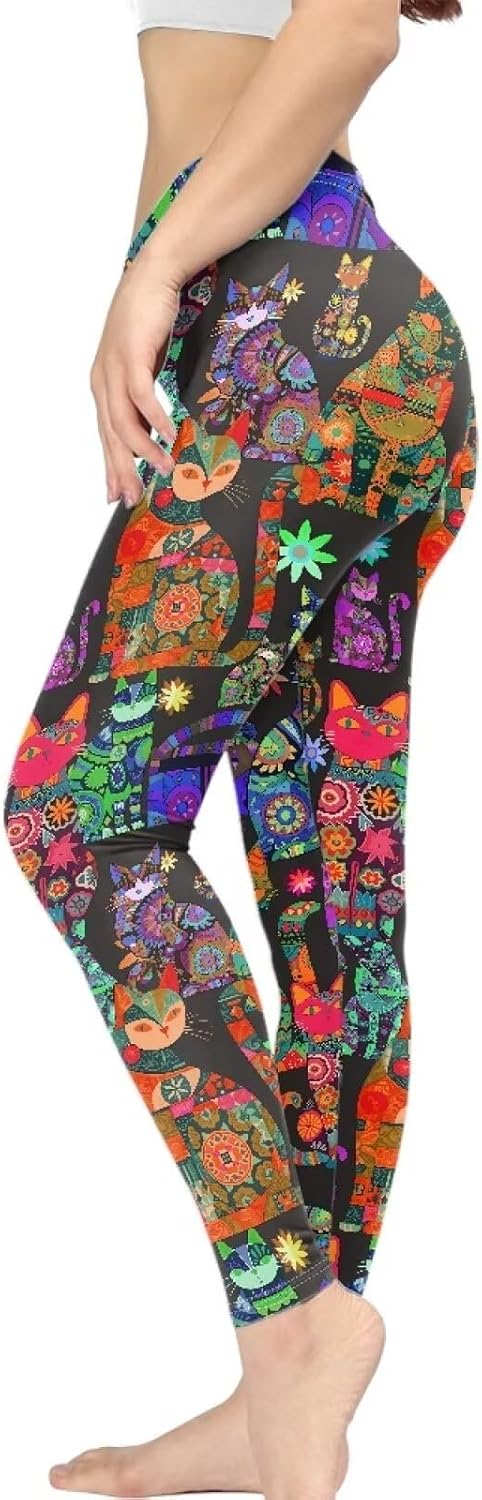 Plus Size Women’s Full-Length Stretchy Workout Leggings