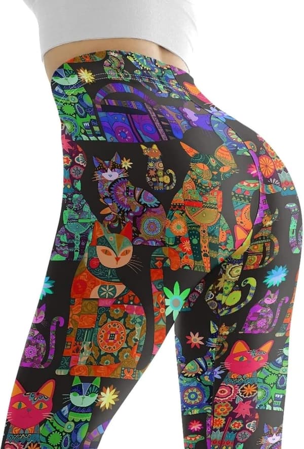 Plus Size Women’s Full-Length Stretchy Workout Leggings
