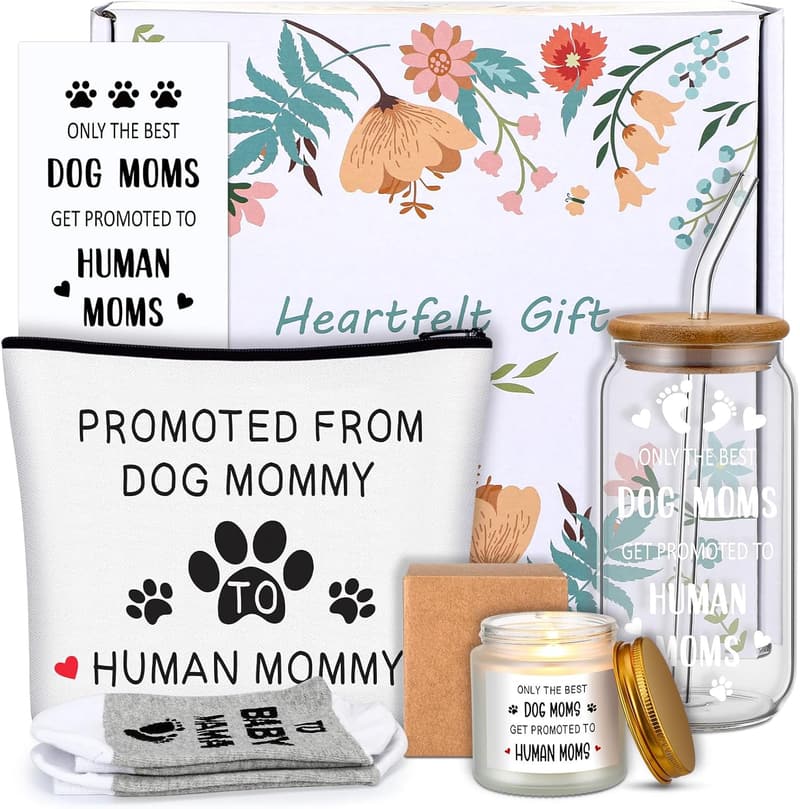 Gifts for New Moms: Cute Cup, Makeup Bag, Candle & Socks