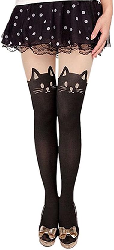 Japanese Cat Tattoo Pantyhose for Cosplay