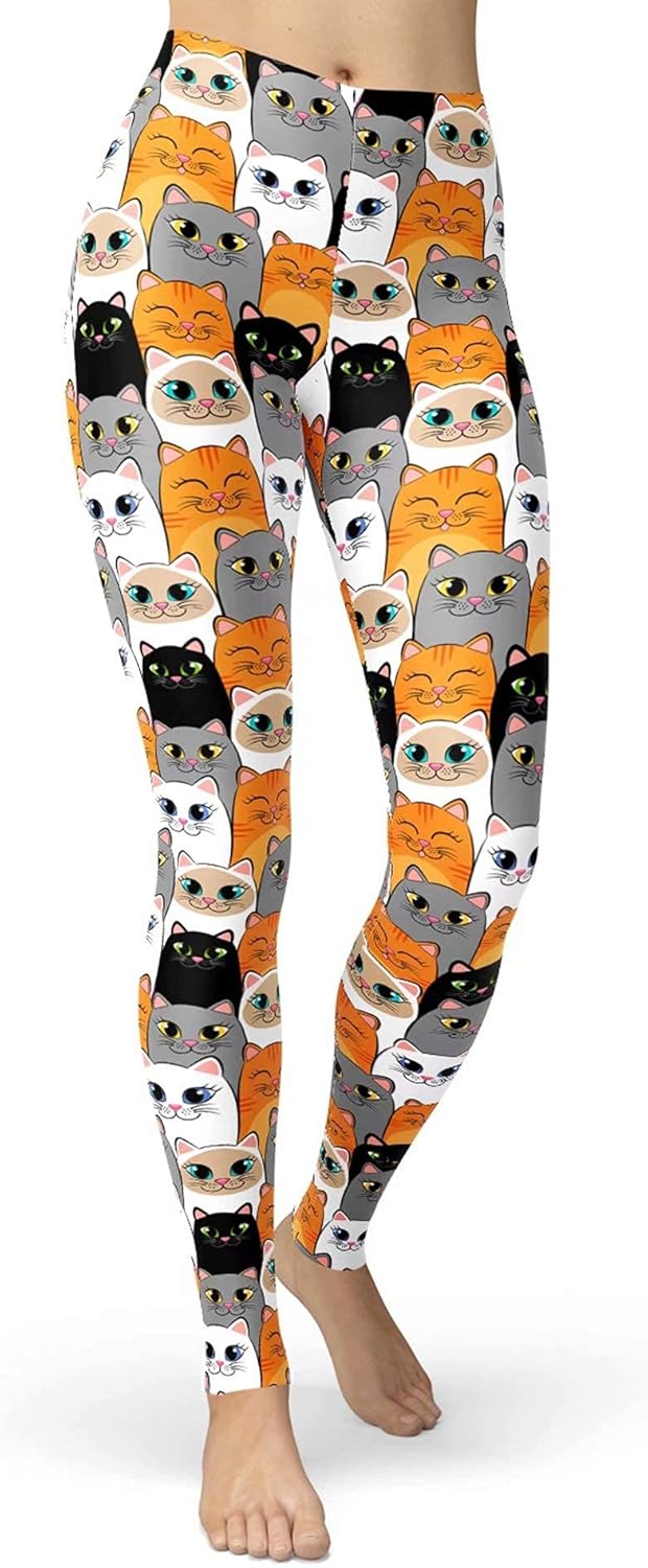 Buttery Soft Leopard Print Leggings for Women
