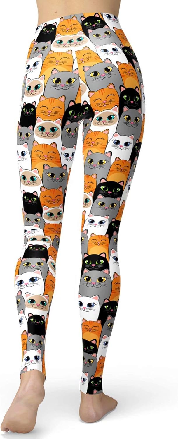 Buttery Soft Leopard Print Leggings for Women