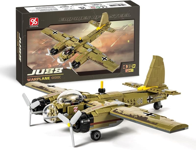 Classic German Bomber Plane Building Set (430pcs)
