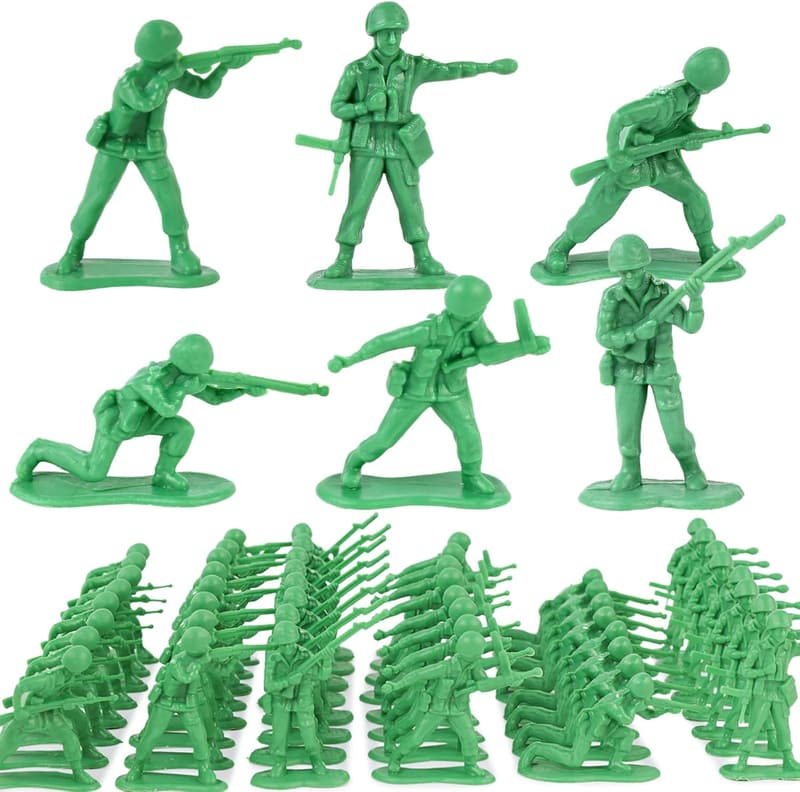 Army Men Toy Soldiers Playset - 80PCS for Kids' Birthday