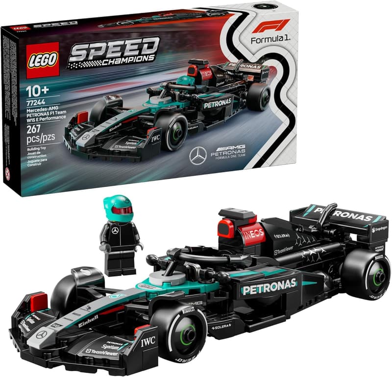 LEGO Speed Champions Mercedes-AMG F1 Race Car Building Set