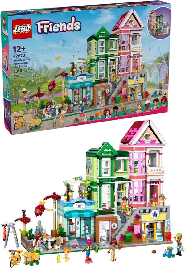 LEGO Friends Heartlake City Dollhouse Building Set for Kids