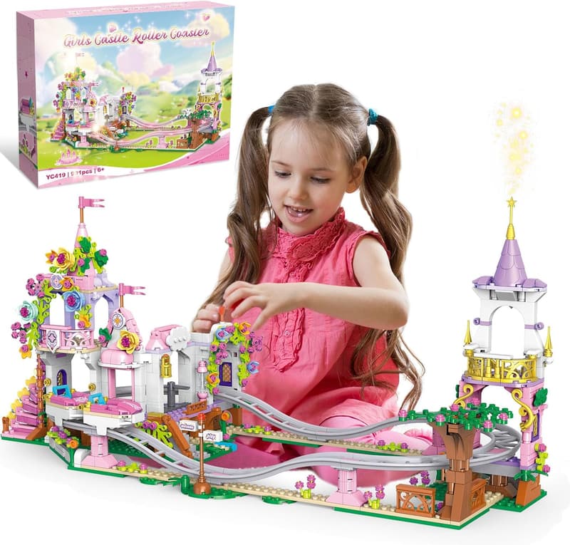 Amusement Park Building Set for Girls, 991 PCS