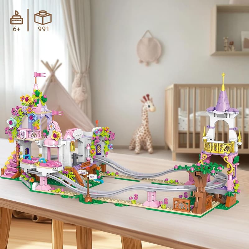 Amusement Park Building Set for Girls, 991 PCS