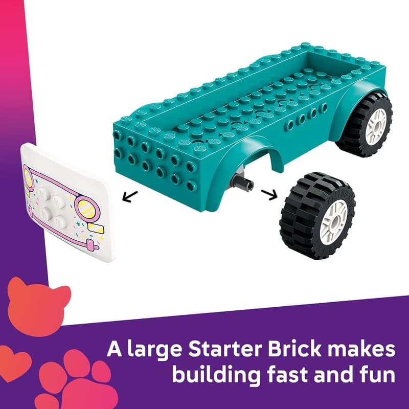 LEGO Friends Heartlake City Ice Cream Truck Playset for Kids