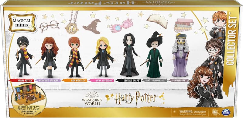 Harry Potter Magical Minis Collector Set - 7 Toy Figures