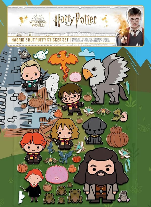 Harry Potter Hagrid Puffy Sticker Play Set with 68 Stickers